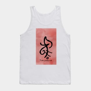 I am Protected Symbol Tank Top